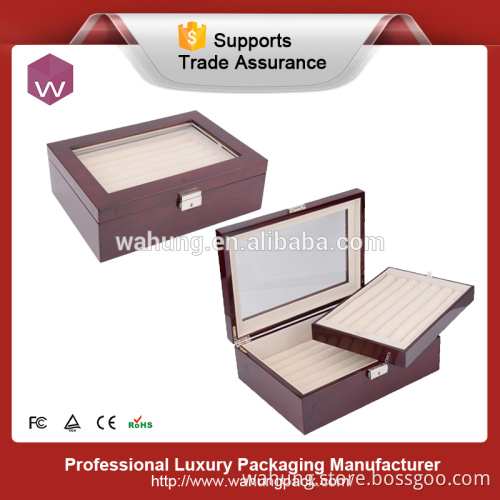 unique large jewelry ring box, cufflink storage box